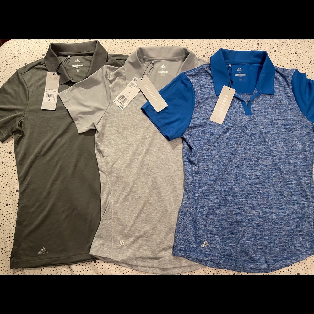 Adidas golf polo shirts